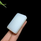和田玉糖白玉无事牌（48.0g）