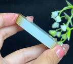 和田玉天地糖白平安无事牌（45.2g）