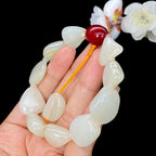 和田玉白玉籽料【精品手串】（48.8g）