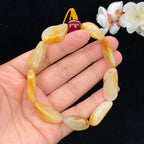 和田玉洒金皮籽料【精品手串】（34.8g）