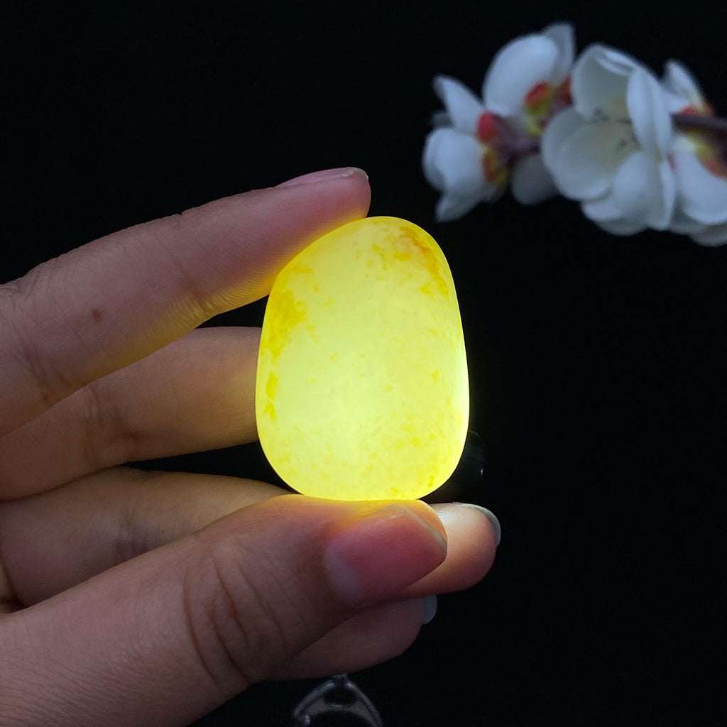 和田玉洒金皮籽料挂件（29.1g）