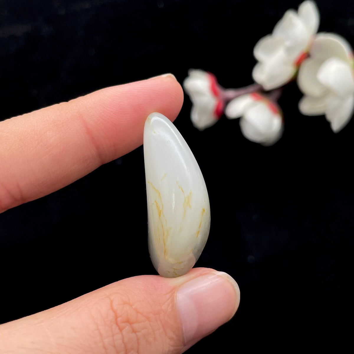 和田玉青花籽料吊坠籽（16.2g）