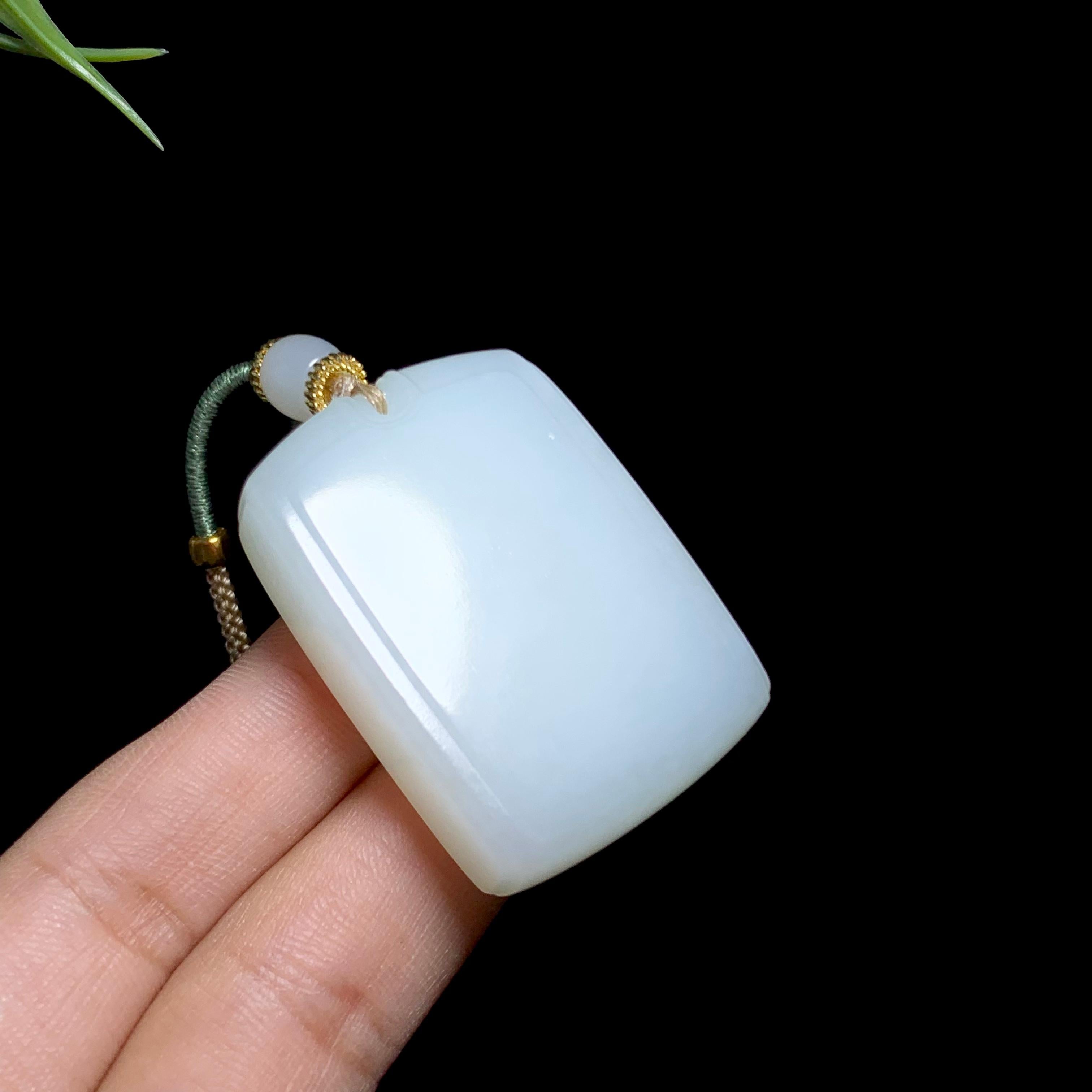 和田山料白玉无事牌（35.4g）