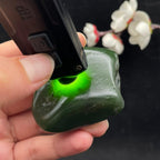 和田玉碧玉籽料（81.6g）