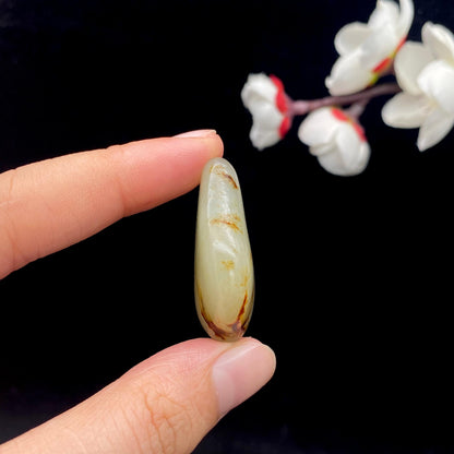 和田玉洒金皮籽料原石（12.4g）