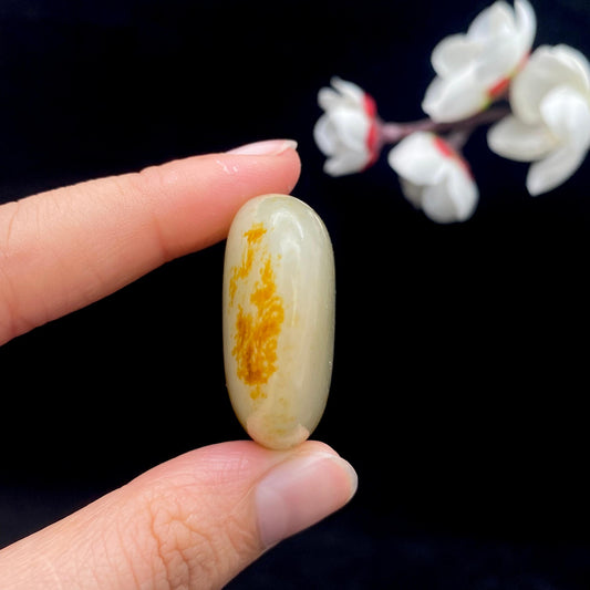 和田玉洒金皮籽料原石（27.6g）