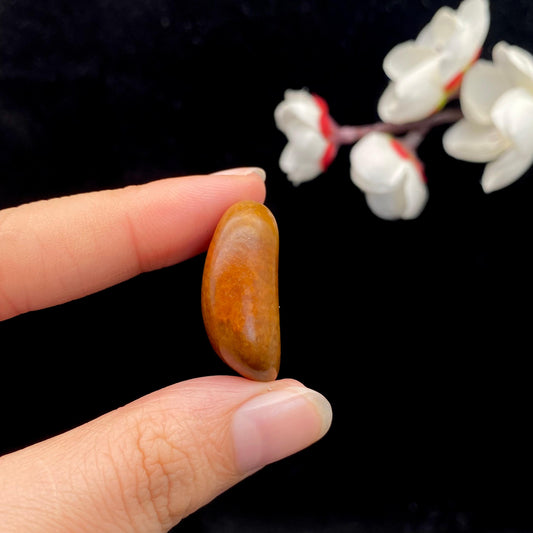和田玉红沁皮籽料原石（10.3g）