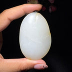 和田玉籽料大势至菩萨（54.5g）