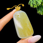 和田玉籽料无事牌（41.6g）