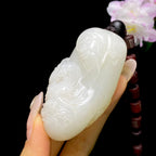 和田玉籽料福寿安康（104.2g）