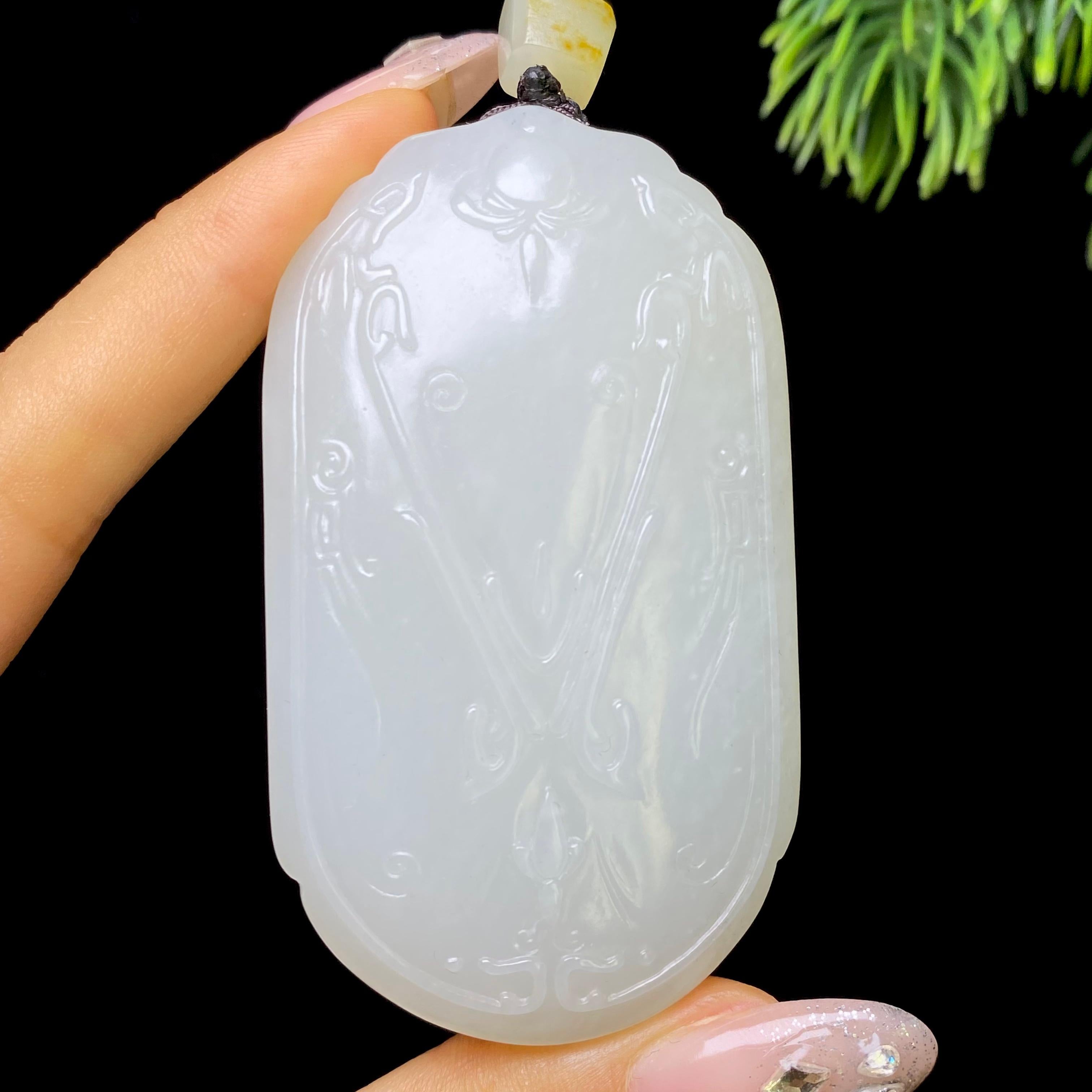 和田玉籽料无事牌（84.5g）