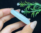 和田玉羊脂白玉持莲观音（36.0g）