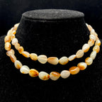 和田玉黄皮小籽【精品项链】（37.6g）