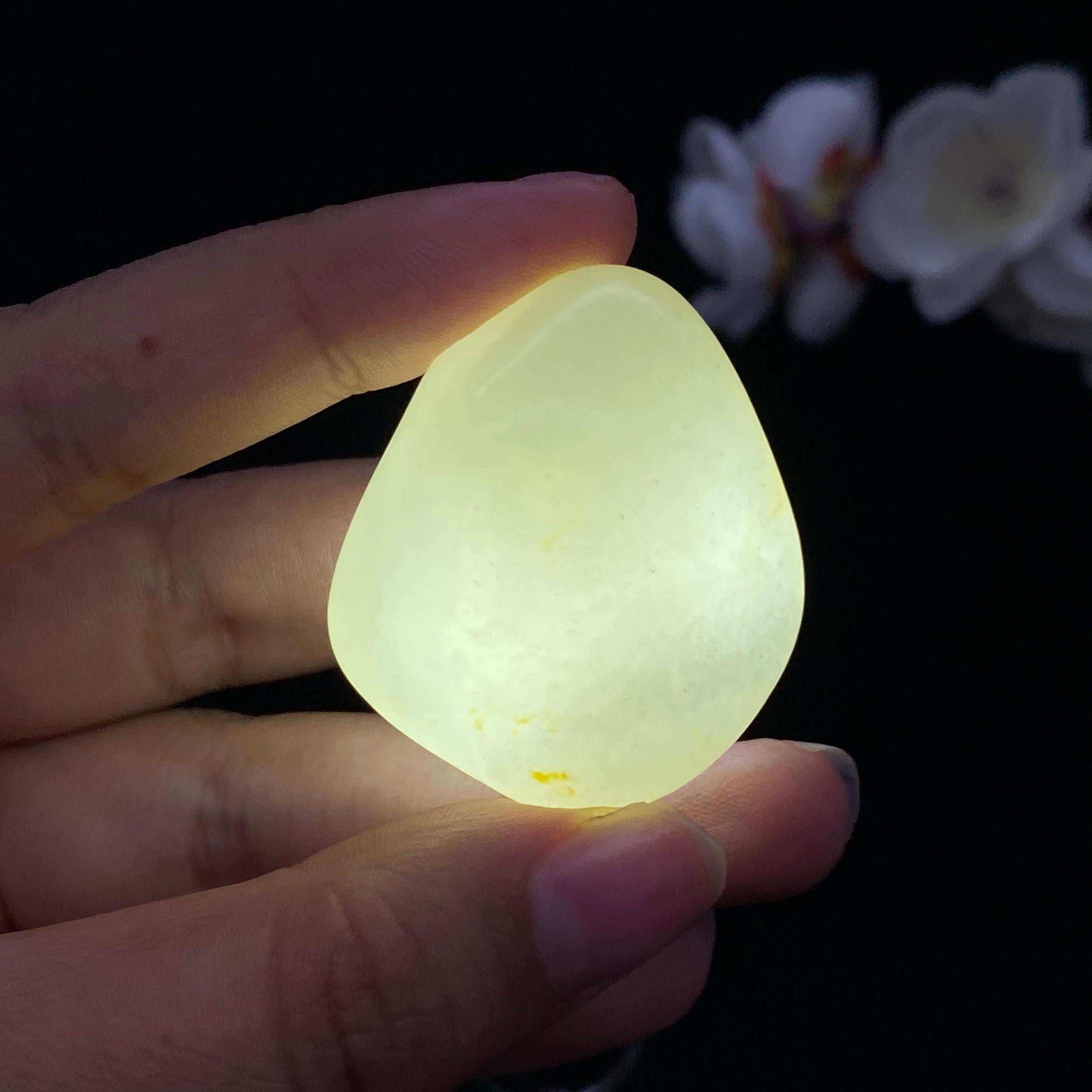 和田玉青花籽料挂件（36.2g）
