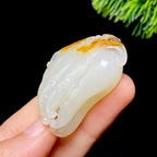 和田玉籽料佛手（28.4g）