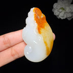高品质和田玉籽料观音挂件（44.5g）