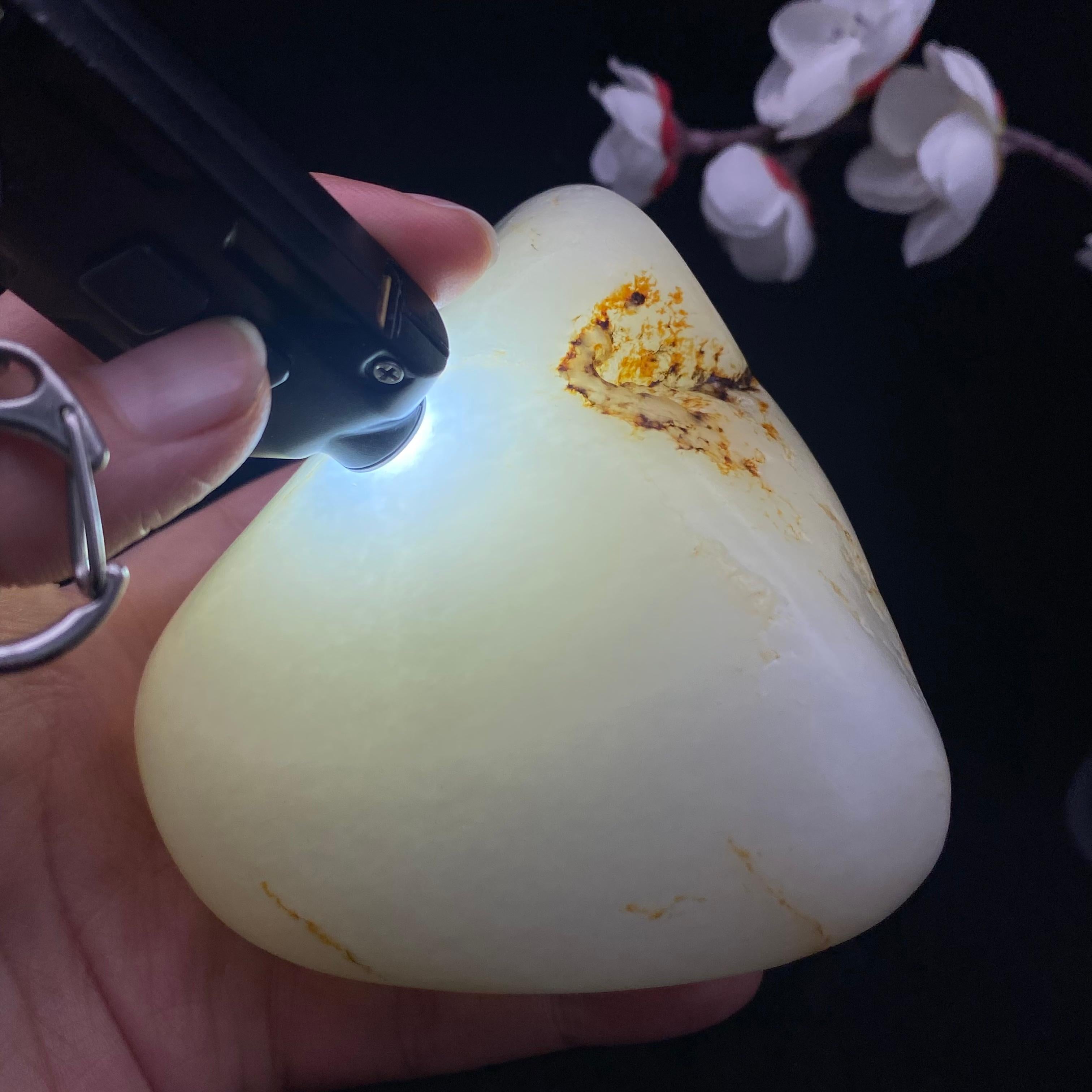 和田玉洒金皮籽料（623.4g）