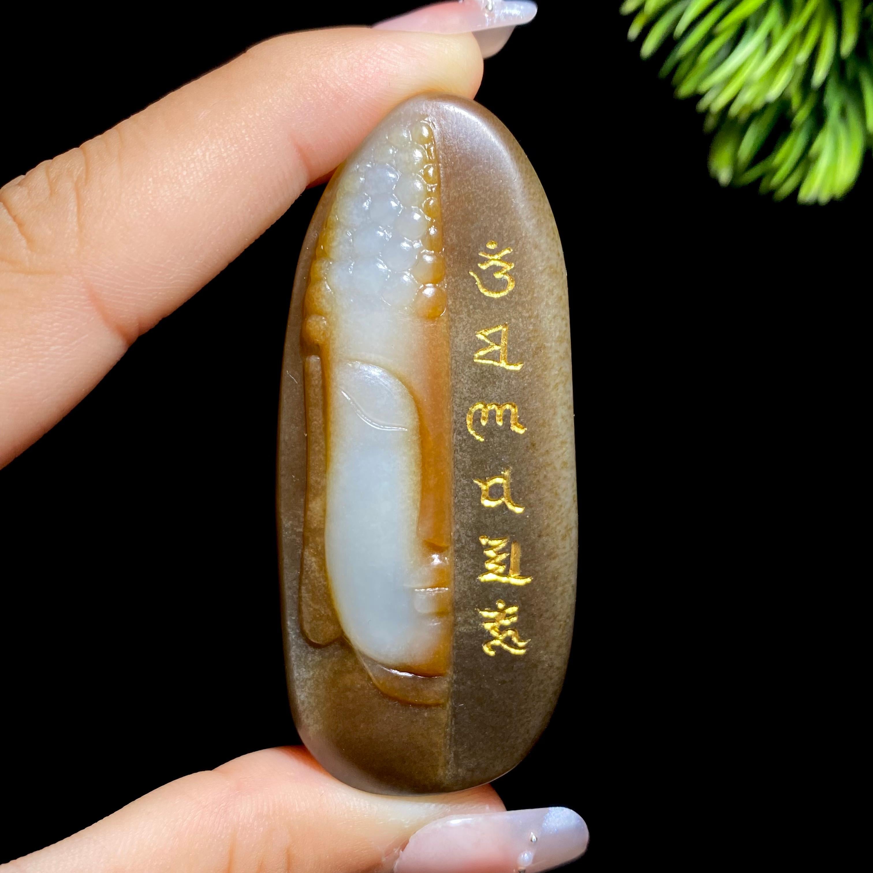 和田玉籽料大日如来（39.0g）