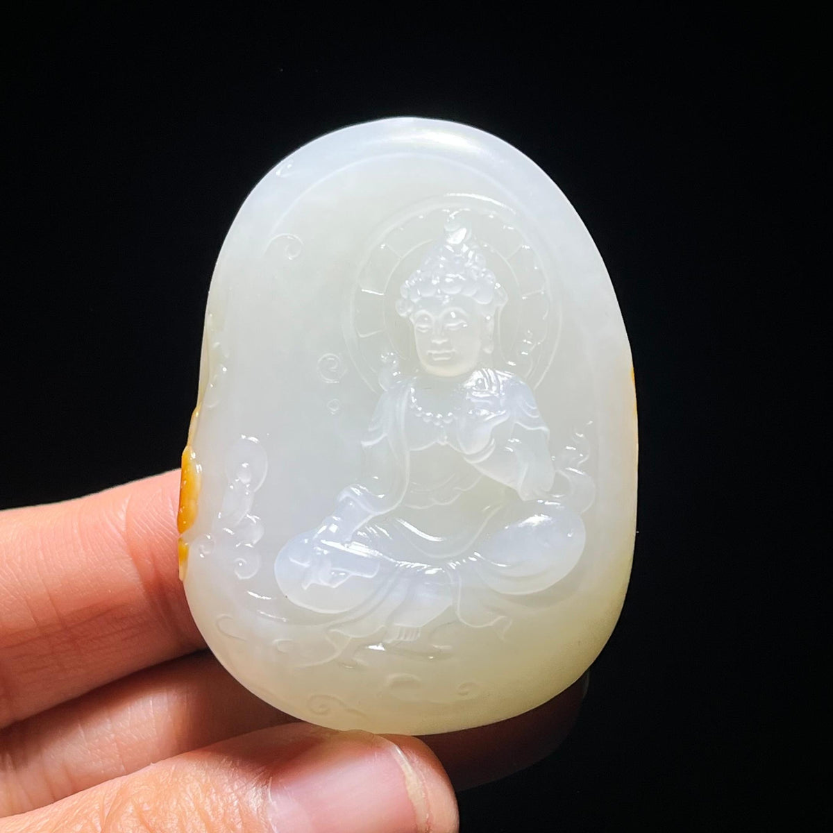 和田籽料观音（g）
