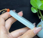 新疆且末料羊脂玉平安无事牌（70.8g）