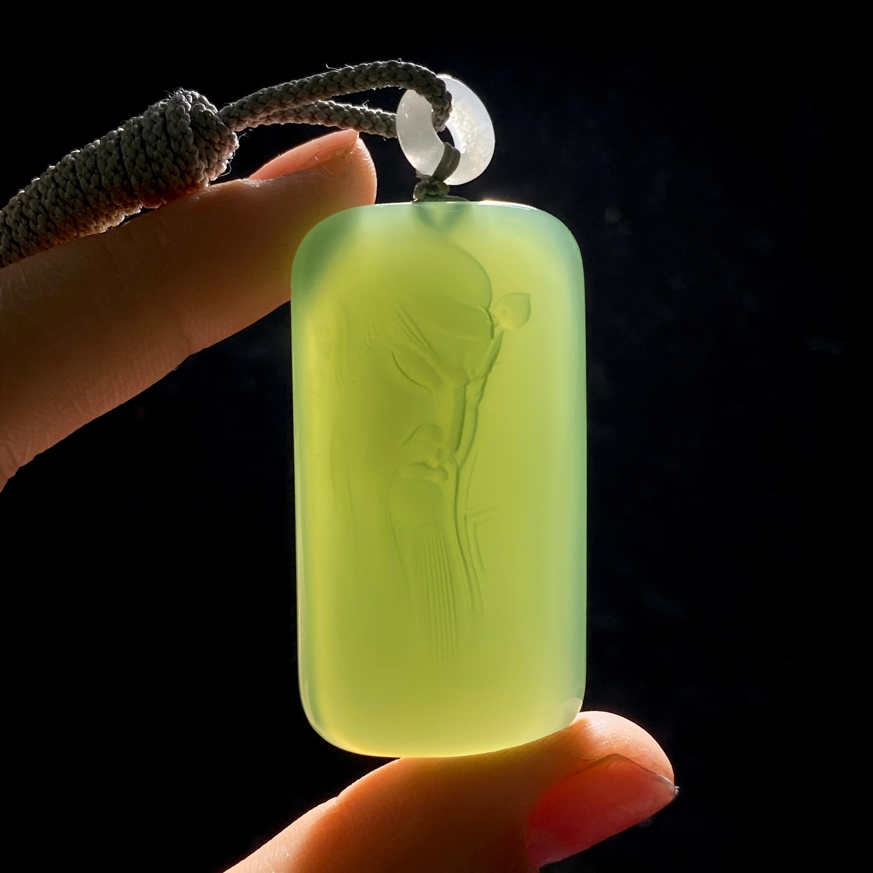 和田玉碧玉关公（26.2g）