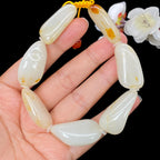 和田玉洒金皮籽料【精品手串】（66.1g）