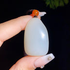 和田玉籽料佛公（16.2g）