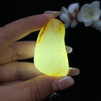 和田玉洒红皮籽料大挂件（51.3g）