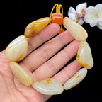 和田玉洒金皮籽料【精品手串】（92.1g）