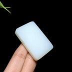和田玉糖白玉无事牌（48.0g）
