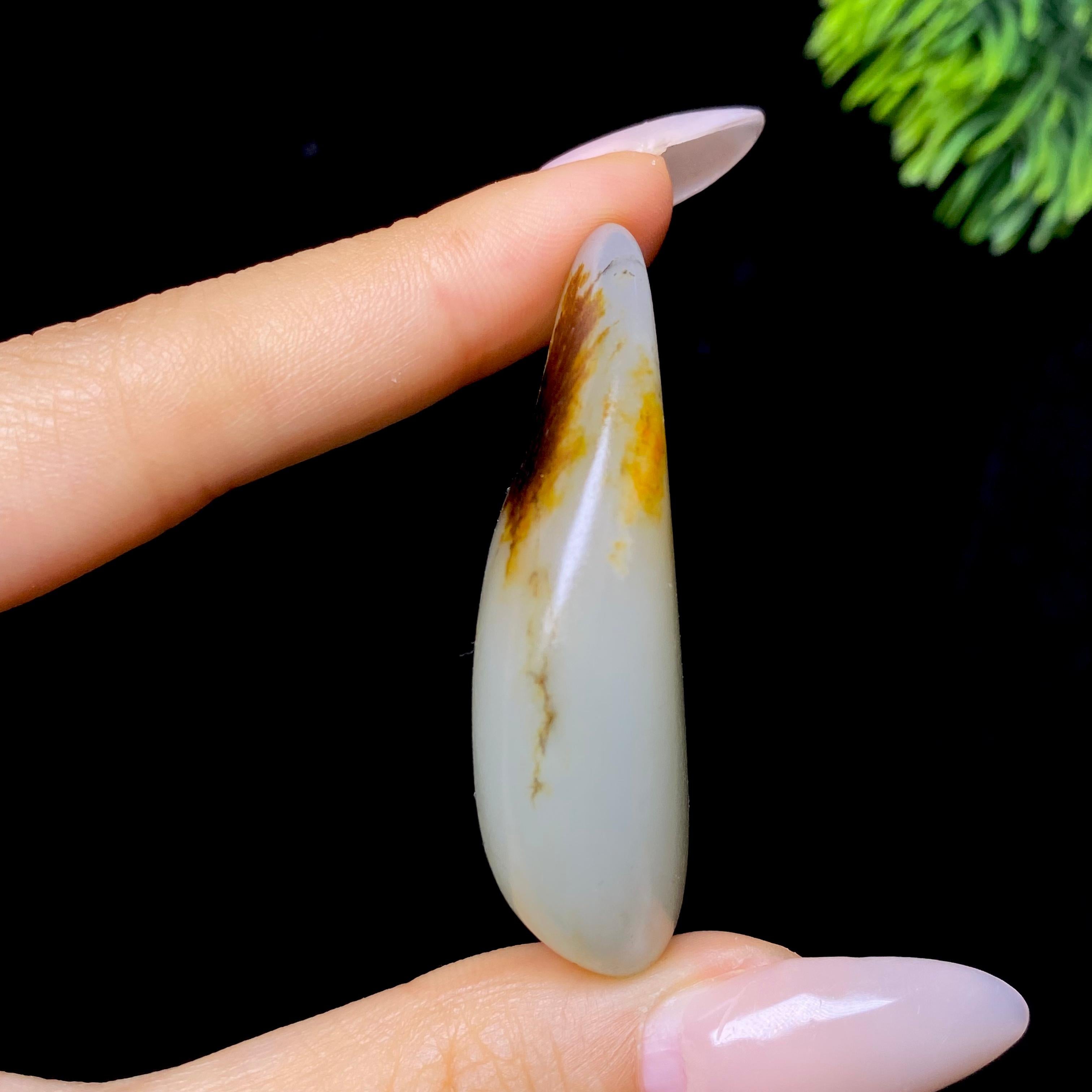 和田玉红皮籽料（31.4g）