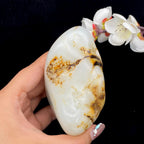 和田玉洒金皮籽料原石（623.8g）