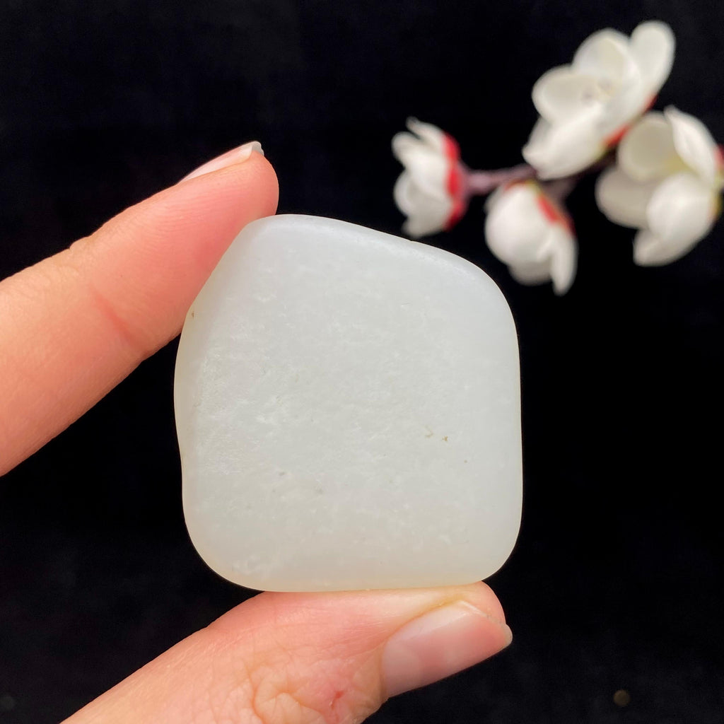 和田玉白玉籽料挂件（21.3g）