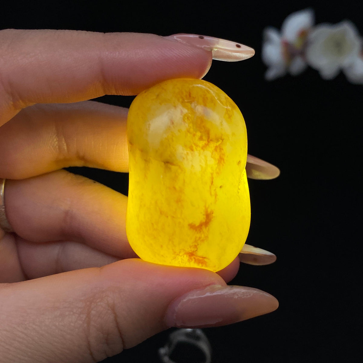 和田玉洒金皮籽料挂件（39.6g）