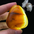 和田玉聚黄皮籽料男士挂件（70.9g）