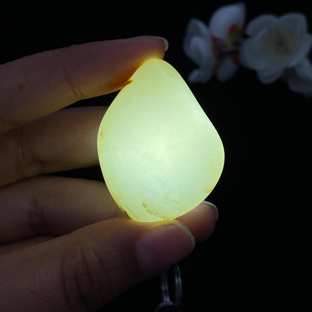 和田玉聚黄皮籽料挂件（27.1g）