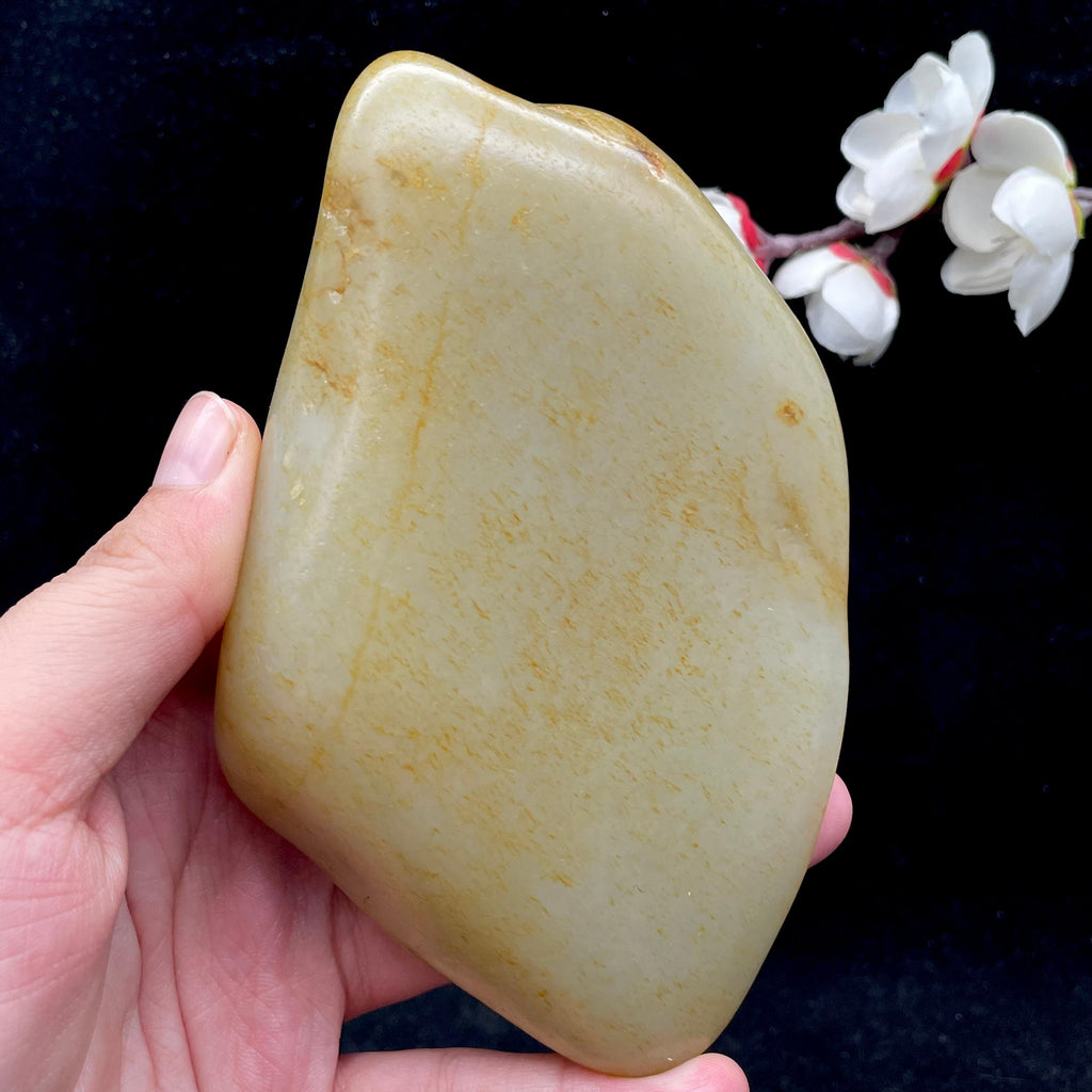 和田玉满洒金皮籽料（407.3g）