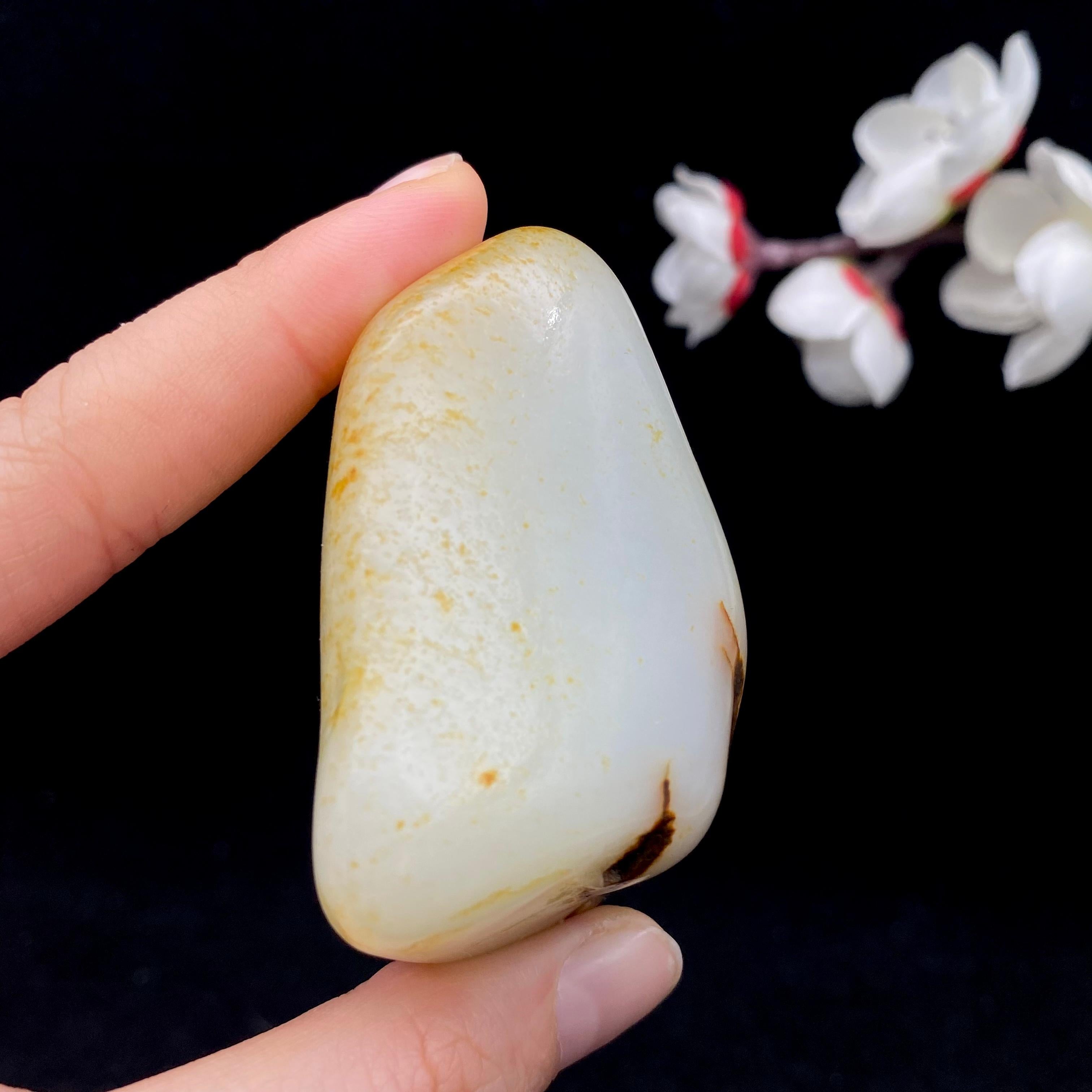 和田玉洒金皮籽料（120.9g）