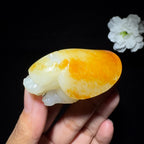 和田玉籽料龙龟挂件（62.4g）