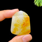 和田玉籽料无事牌（21.5g）