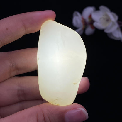 和田玉-白玉籽料原石（54g）