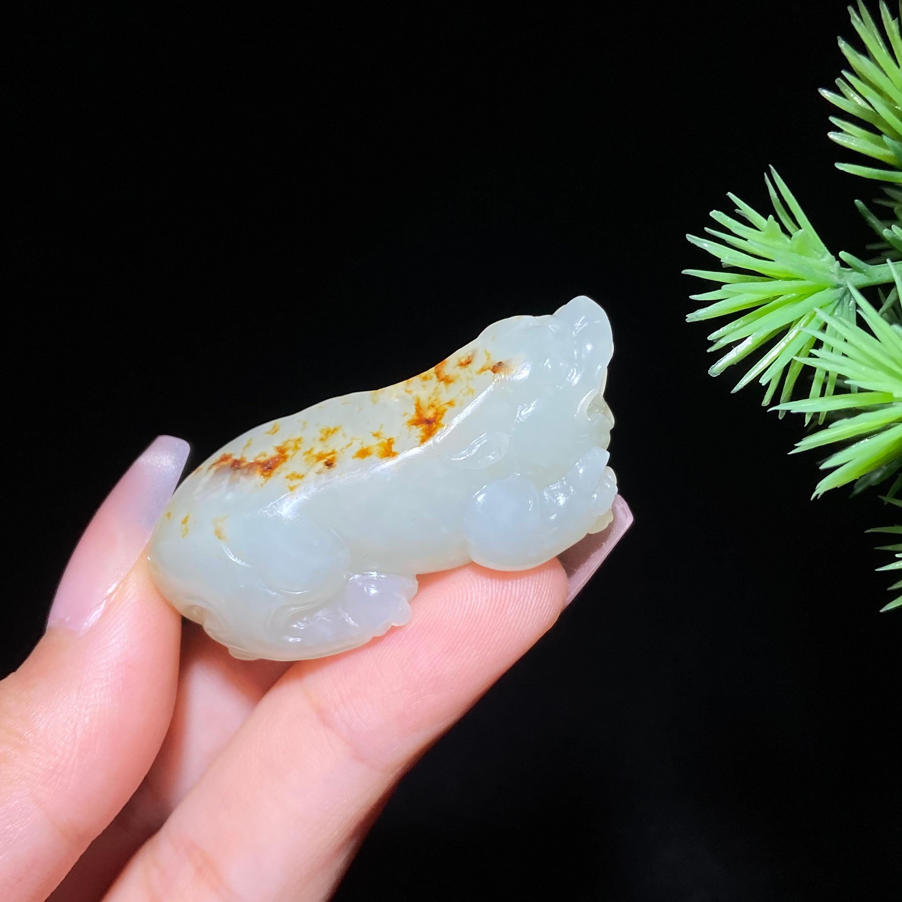 和田玉籽料貔貅（25.9g）
