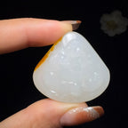 和田玉籽料挂件佛公（22.2g）