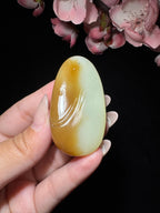 和田玉糖白玉风生水起（35.5g）