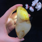 和田玉洒金皮籽料原石（228.5g）