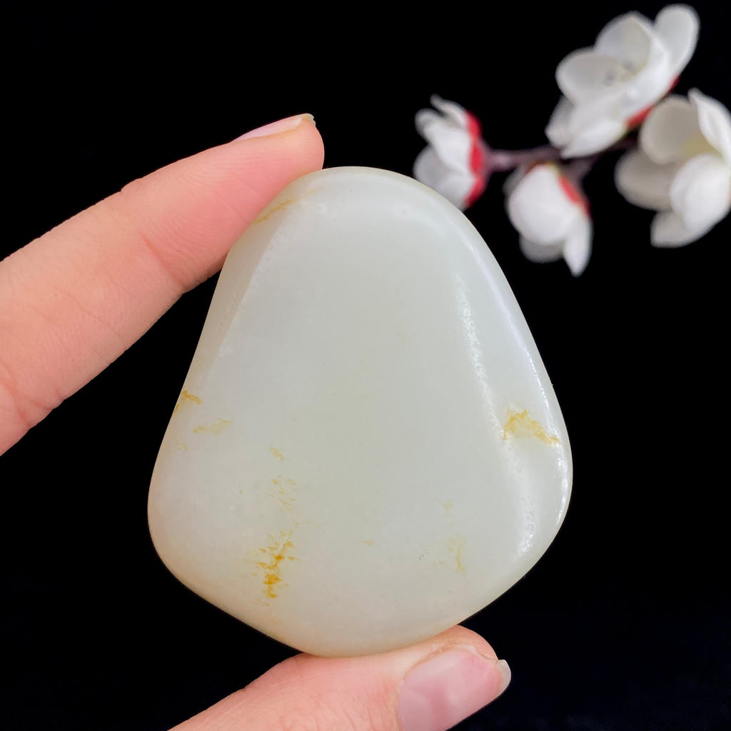 和田玉洒金皮籽料大挂件（63.4g）