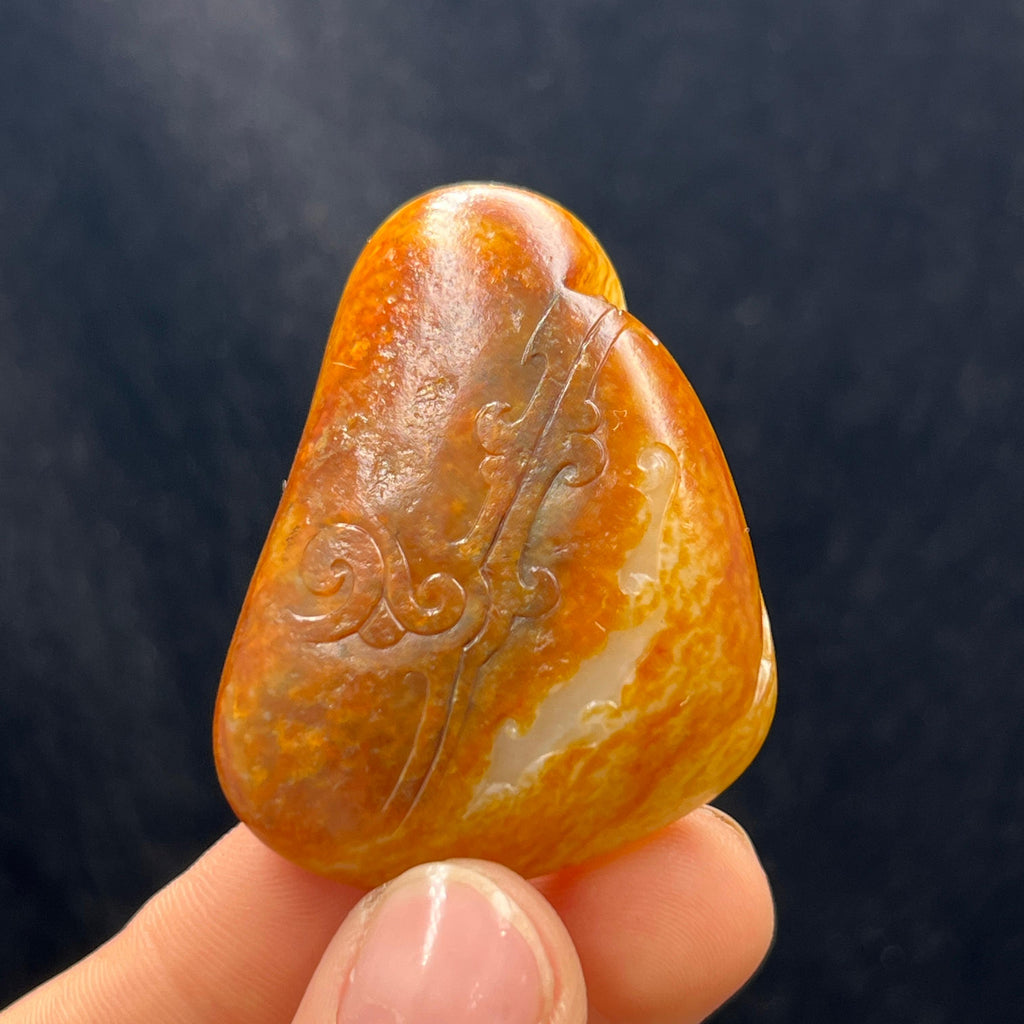 和田玉籽料观音（43.5g）