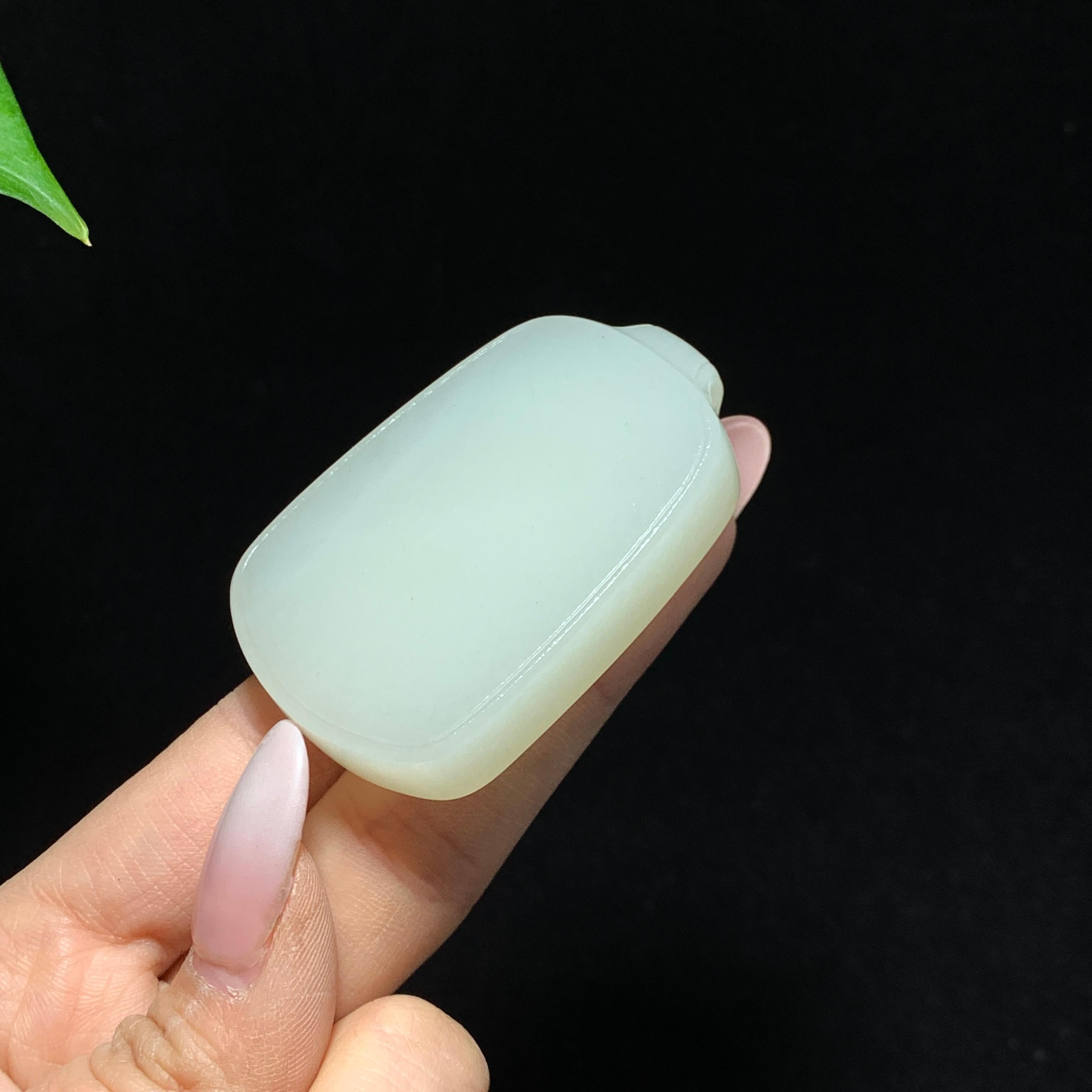 和田籽料白玉无事牌（60.0g）