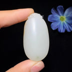 和田玉籽料平安无事牌（28.0g）