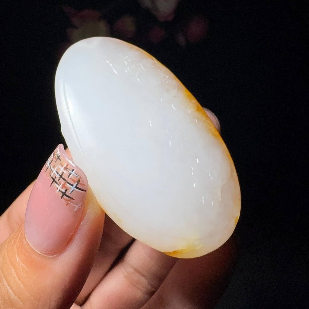 和田玉籽料佛公挂件（23.3g）